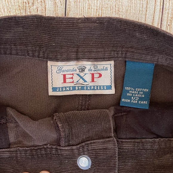 Brown corduroy skirt size 1/2 - Picture 4 of 4